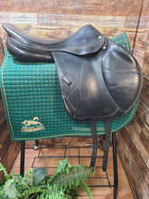 18" Amerigo Pinerolo Monoflap Jump Saddle-Black